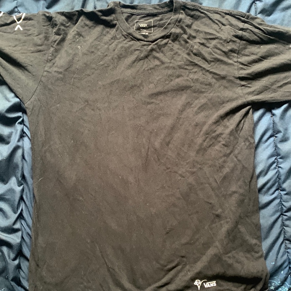 Black Long sleeve Vans shirt